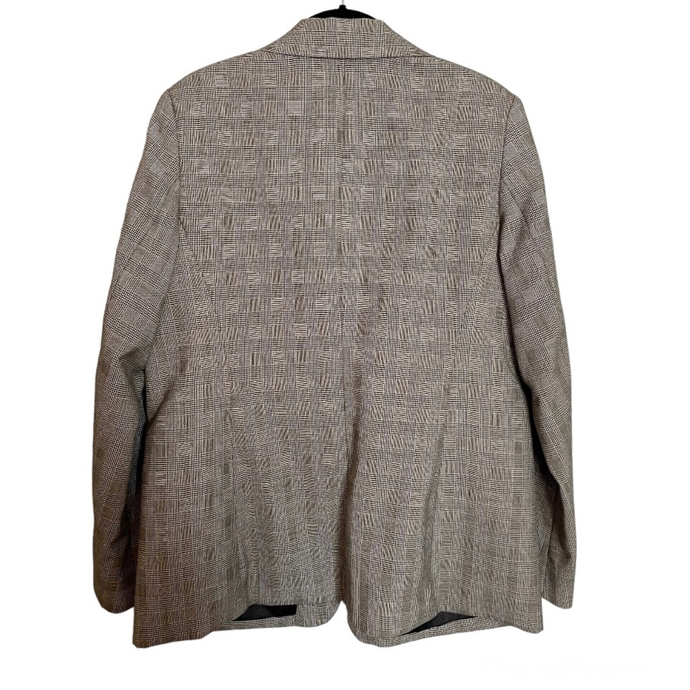 Pendleton Womens Blazer Jacket Gingham Plaid Blac… - image 2